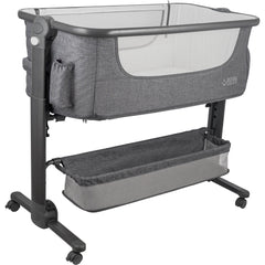 KoolerThings bassinet first-use showcases tool-free setup and compact fold for travel