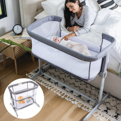 KoolaBaby bassinet in standalone mode offers versatile sleep space anywhere at home.