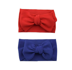 Koolgil baby girl 8-inch bow headband in red for photography sessions