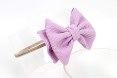 Koolgil bowheadband double-knot, soft nylon, comfortable for daily wear.