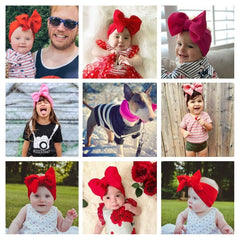 Koolgil headband soft nylon bow detail for toddler comfort