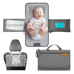 Kopi Baby portable diaper changing pad folded for easy travel and storage.