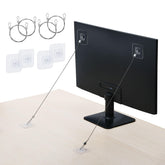 KOVOSCH 4 Pack TV safety straps side view for anti-tip protection.
