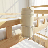 KOXHERO cup holder bedtop-mount keeps drinks within reach beside the bed.
