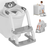 Koyosnier potty seat front view highlights sturdy arch for stability.