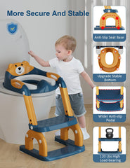 Koyosnier potty-seat-splash-guard helps contain messes during potty time.