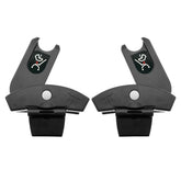 KPY car seat adapter with L-shaped clip secures YOYO stroller for quick car-ready setup.