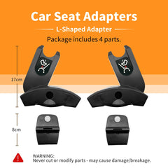 KPY car seat adapter supports YOYO2 compatibility with Cybex Aton Q for travel.