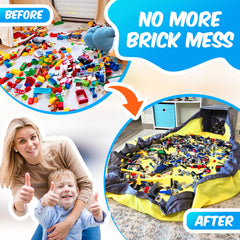 Kreative Kollector BrickCaddy lid with built-in baseplate for LEGO builds