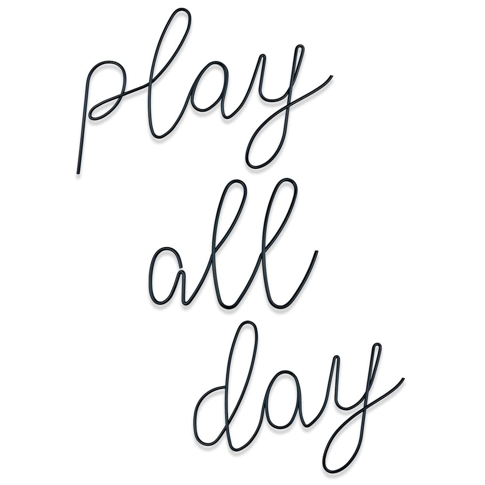 KRSHEMDE Playroom Wall Decor Sign Letters brighten kids' space and learning vibe.