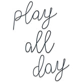 KRSHEMDE Playroom Wall Decor Sign Letters brighten kids' space and learning vibe.
