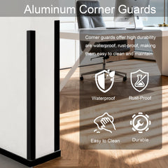 KTINITK corner protector gold 48in adds elegant edge protection for cabinets.