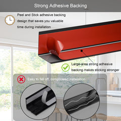 KTINITK self-adhesive corner guard installs without tools for quick security.