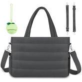 KUBYA Diaper Bag Tote shows large capacity for organized baby gear and essentials