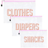 KUIRAN large clothes pouch keeps outfits organized and easy to find.
