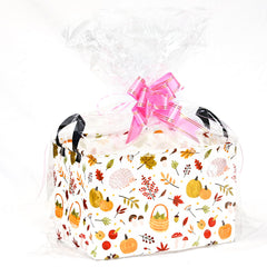 KUNRO gift storage basket collapsible bin with handles saves space when not in use.