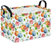 KUNRO gift storage basket rectangle size 14.5x10.2x9.4 inches keeps toys organized