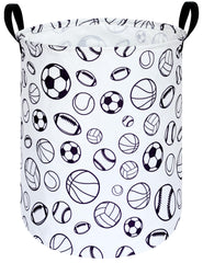 KUNRO round laundry basket 19-7-inch-dimension ready for easy laundry sorting
