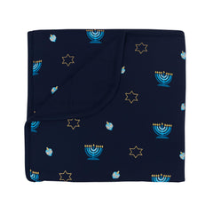 KYTE BABY blanket Hanukkah—soft bamboo rayon for year-round cuddling.