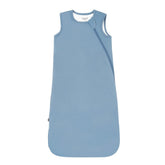 KYTE BABY sleep bag bamboo slate front view shows breathable fabric and cozy fit.