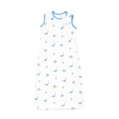 KYTE BABY sleep bag Jurassic graphic highlights breathable bamboo fabric for cozy nights.