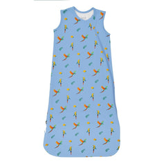 Kyte Baby sleep bag outer fabric highlights breathable bamboo rayon for comfortable nights