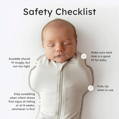 KYTE BABY Swaddle Bag fabric close-up highlighting bamboo rayon softness
