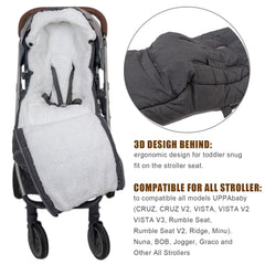 KZ Dotnz stroller bunting features ergonomic 3D design for secure fit