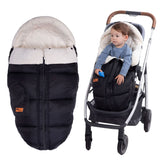 KZ Dotnz baby winter stroller blanket front view demonstrates universal fit for many strollers