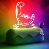 L LOHAS LED cute dinosaur night light with toaster-like switch for kid-friendly bedtime