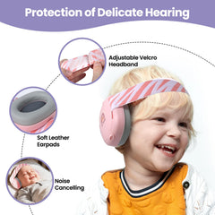 La ForFoir earmuffs show soft foam pads for gentle all-day comfort.