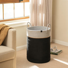 LA JOLIE MUSE space-saving folded basket demonstrates easy storage when not in use.