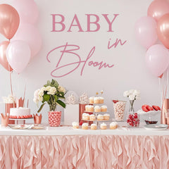 LACEVINE Baby in Bloom decal window adds charm and easy light-catching decor.