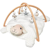 LADIDA Baby Play Mat tummy time view highlighting motor play and safety surface.