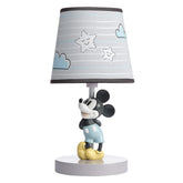 Lambs & Ivy Moonlight Mickey lamp with Moonlight Mickey for soothing nursery glow.