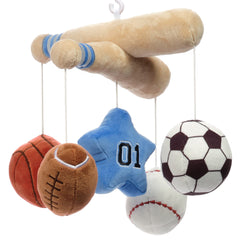 Lambs & Ivy rotating figures engage baby with motion and rhythm.