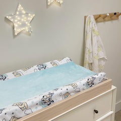 Lambs & Ivy machine washable changing pad cover for easy care