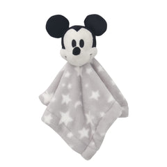 Lambs & Ivy Mickey Mouse lovey with embroidered face for comforting security