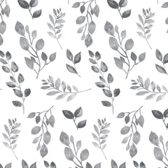 Lambs & Ivy Painted Forest crib sheet is machine washable for easy nursery care.