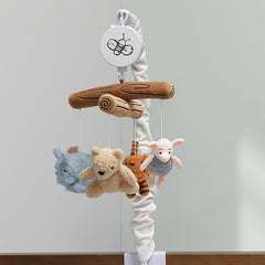 Lambs & Ivy Pooh mobile includes volume control for easy, personalized soothing.