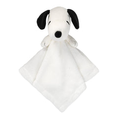Lambs & Ivy Snoopy door knob pillow features embroidered design for playful nursery decor and easy handling.