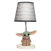 Lambs & Ivy Baby Yoda lamp base with hand-painted Grogu for cozy nursery lighting