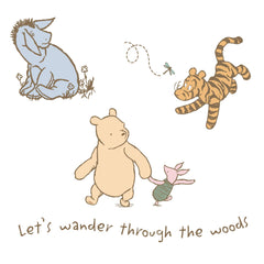 Lambs & Ivy Storytime Pooh wall decal set with Disney characters for a nursery accent.