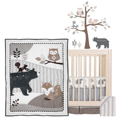 Lambs & Ivy owl applique adds whimsical focal point for bedtime ambiance