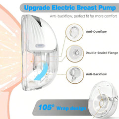 LAMSUET max suction 350 mmHg highlights efficient milk expression.