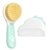 Lanbang baby hair brush with soft bristles soothing delicate scalps during grooming