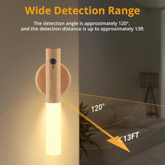 LANDGOO rechargeable LED night light with a 500mAh battery for extended use.