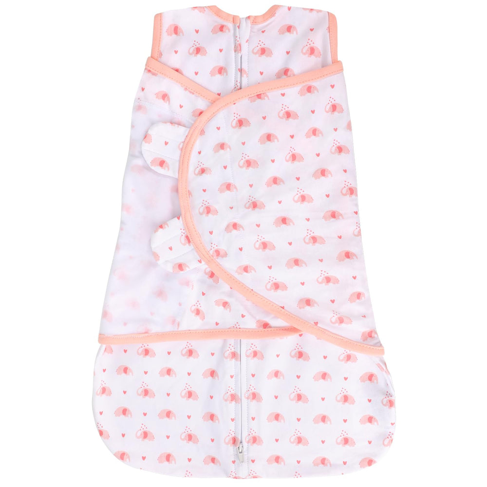 LANDICI newborn sleep sack closed zip for secure swaddling and cozy sleep