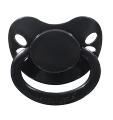 Landofgenie adult shield pacifier butterfly black close-up for relaxation and sensory comfort