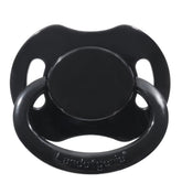 Landofgenie bone-shaped pacifier with black shield for calming, adult use